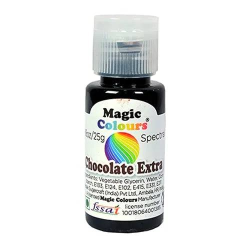 Magic Colours Spectral Mini Edible Gel Colours Chocolate Extra - thebakingtools.com