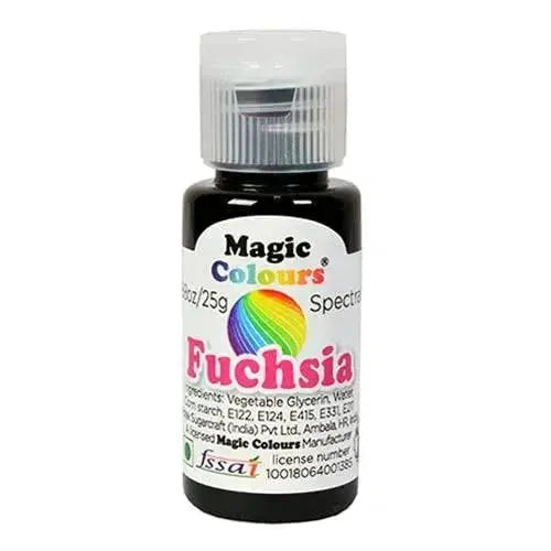 Magic Colours Spectral Mini Edible Gel Colours Fuchsia - thebakingtools.com
