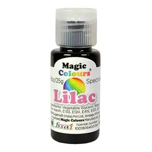 Magic Colours Spectral Mini Edible Gel Colours Lilac - thebakingtools.com