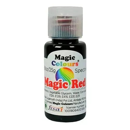 Magic Colours Spectral Mini Edible Gel Colours Magic Red - thebakingtools.com