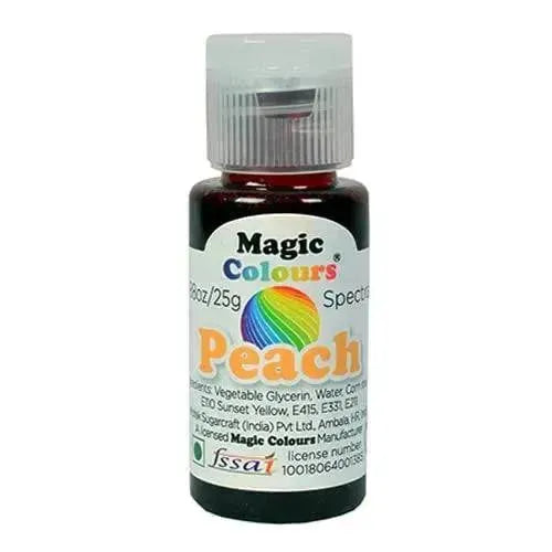 Magic Colours Spectral Mini Edible Gel Colours Peach - thebakingtools.com