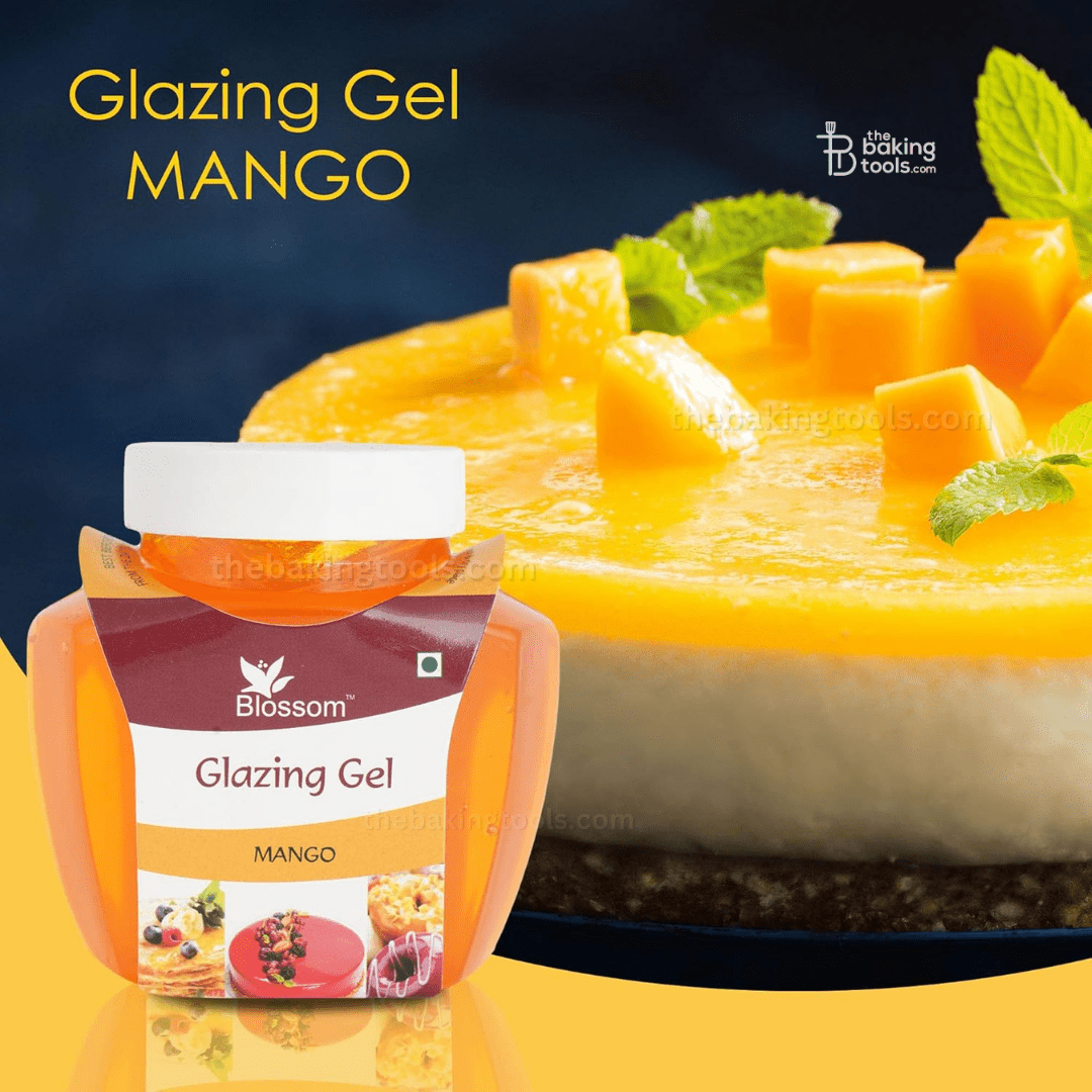 Mango Glaze Blossom Glazing Gel - 250 Gram - thebakingtools.com