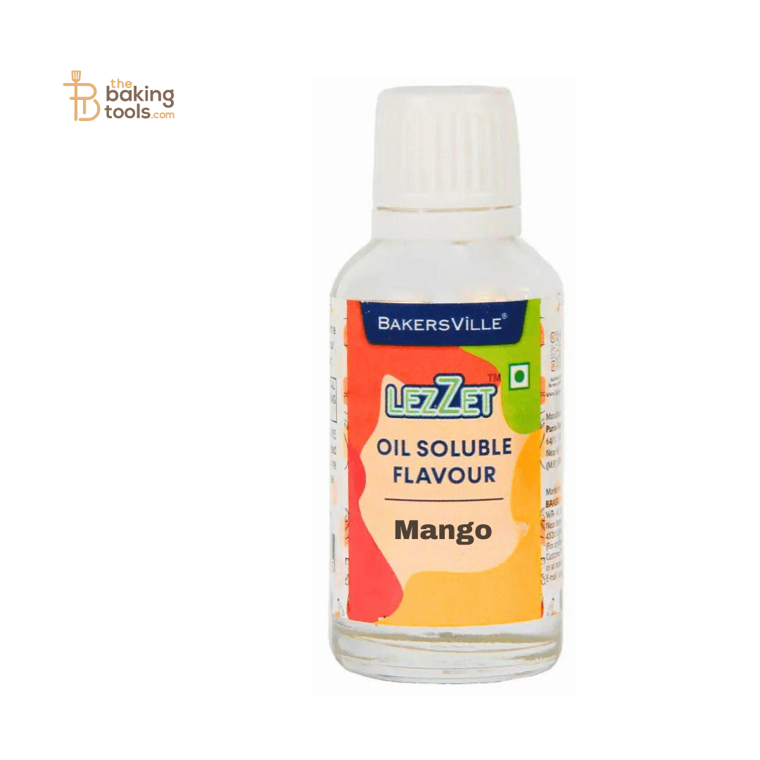 Mango Oil Soluble Flavour Lezzet 10 ml - thebakingtools.com