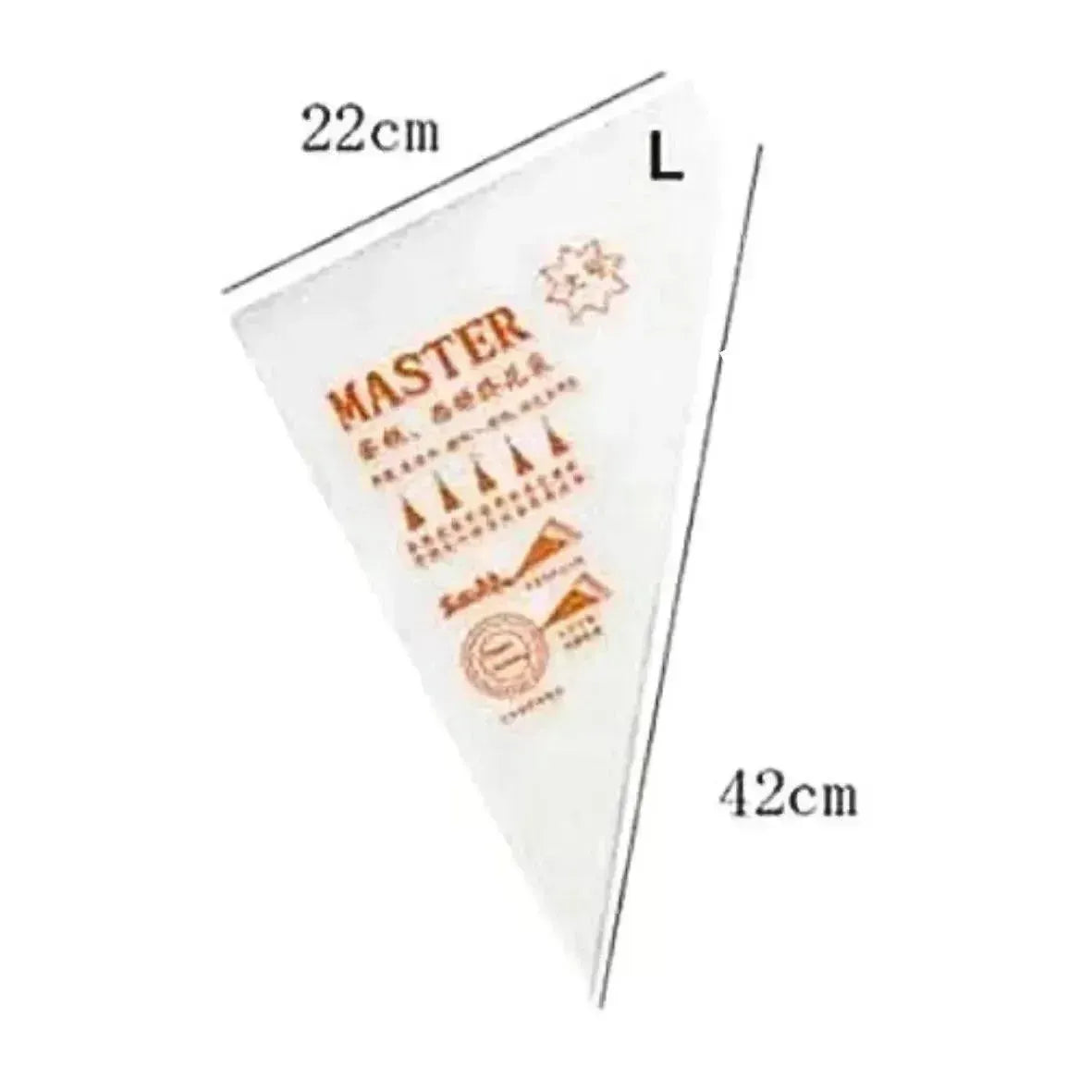 Master Piping Icing Bag Large (Pack Of 100) - thebakingtools.com