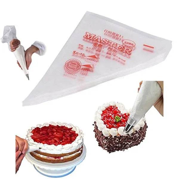 Master Piping Icing Bag Large (Pack Of 100) - thebakingtools.com