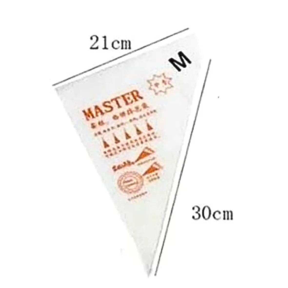 Master Piping Icing Bag Medium (Pack Of 100) - thebakingtools.com