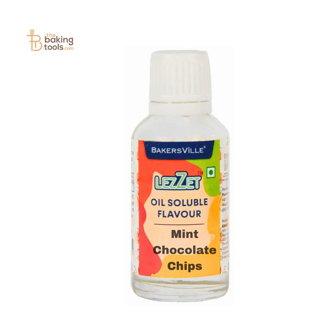 Mint Chocolate Chips Oil Soluble Flavour Lezzet 10 ml - thebakingtools.com