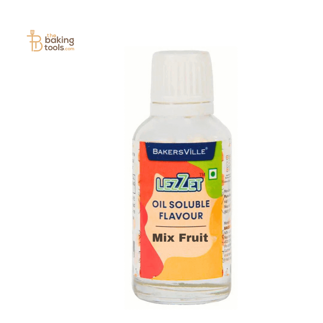 Mix Fruit Oil Soluble Flavour Lezzet 10 ml - thebakingtools.com