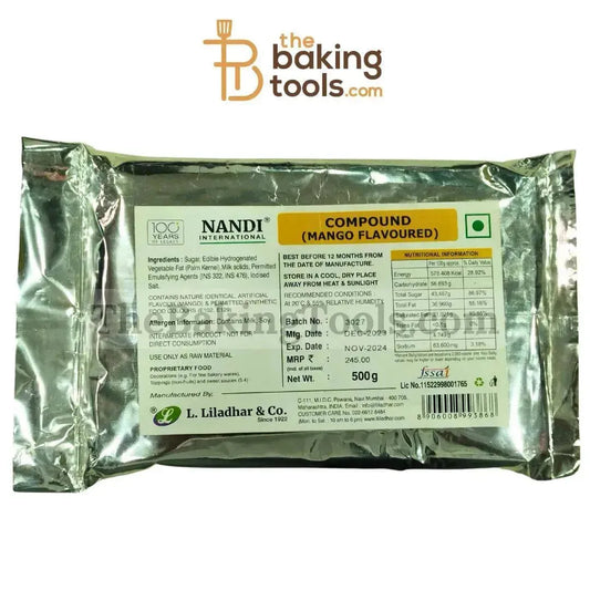 Nandi Compound Mango Flavoured - 500 grams ( NO COD) - thebakingtools.com