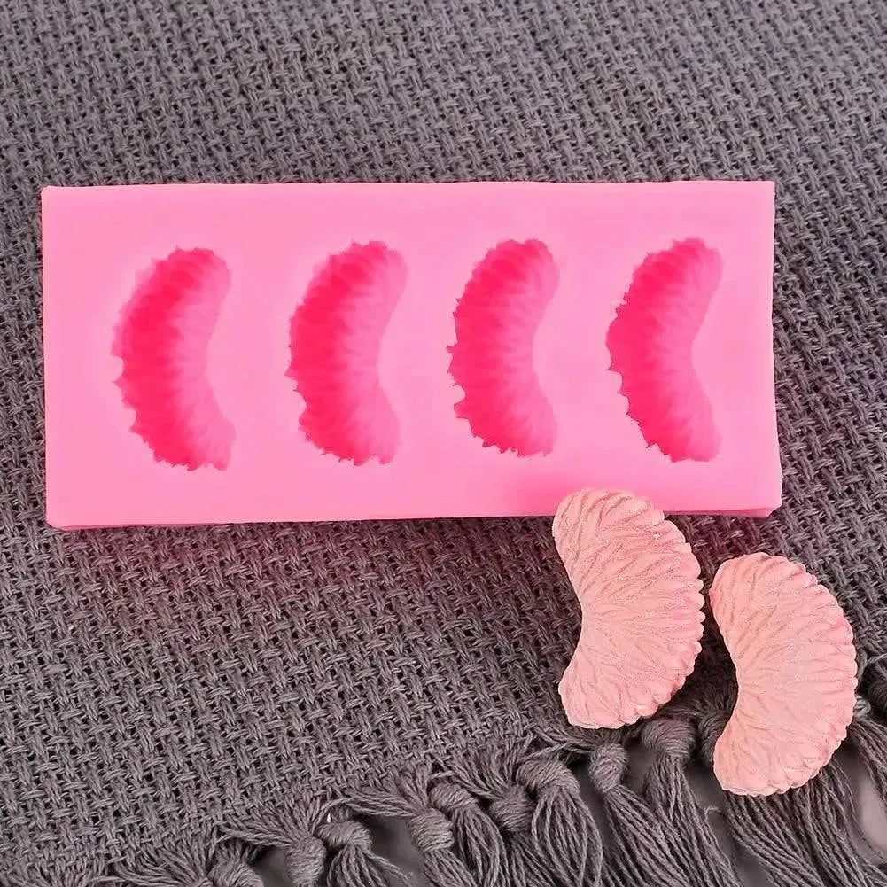 Orange Shape - Silicone Fondant Gum Paste Mould - thebakingtools.com