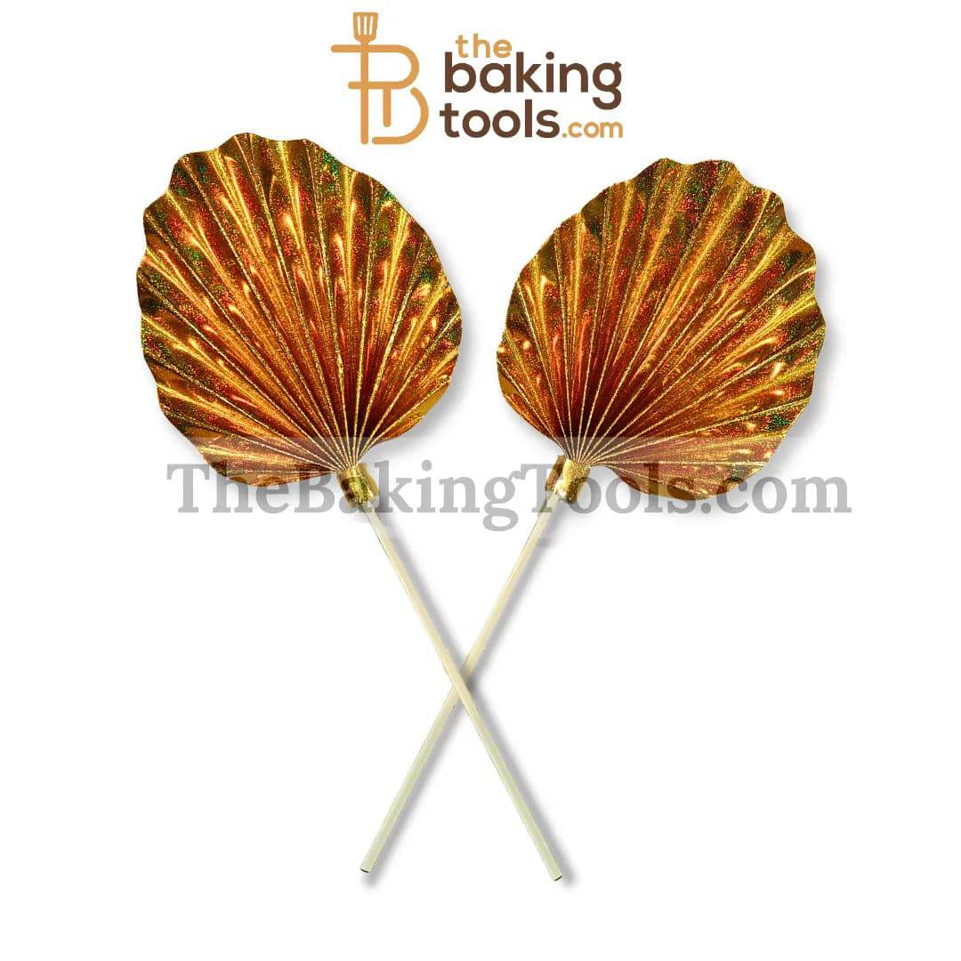 Paper Palm Leaf Paper Cake Topper - thebakingtools.com