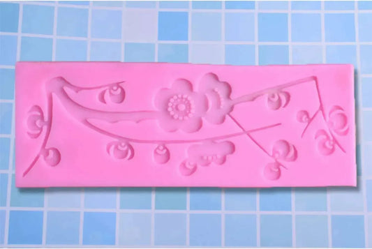 Patch Work 3 - Silicone Fondant Gum Paste Mould - thebakingtools.com