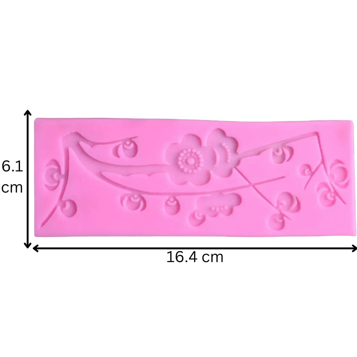 Patch Work 3 - Silicone Fondant Gum Paste Mould - thebakingtools.com