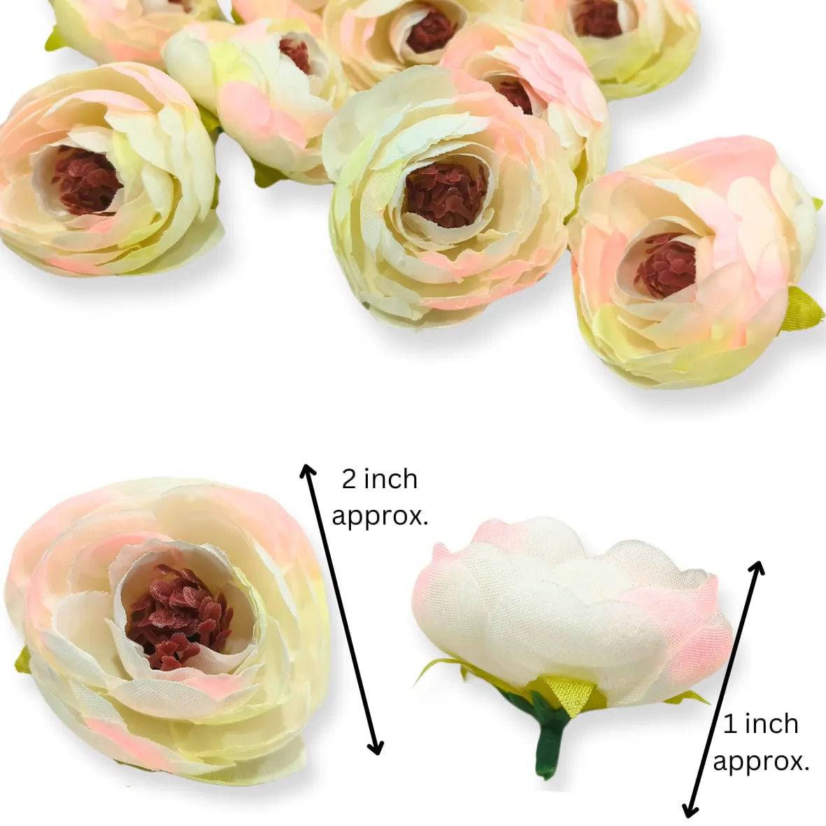 Peony Flower 004 - Pack of 10 - thebakingtools.com