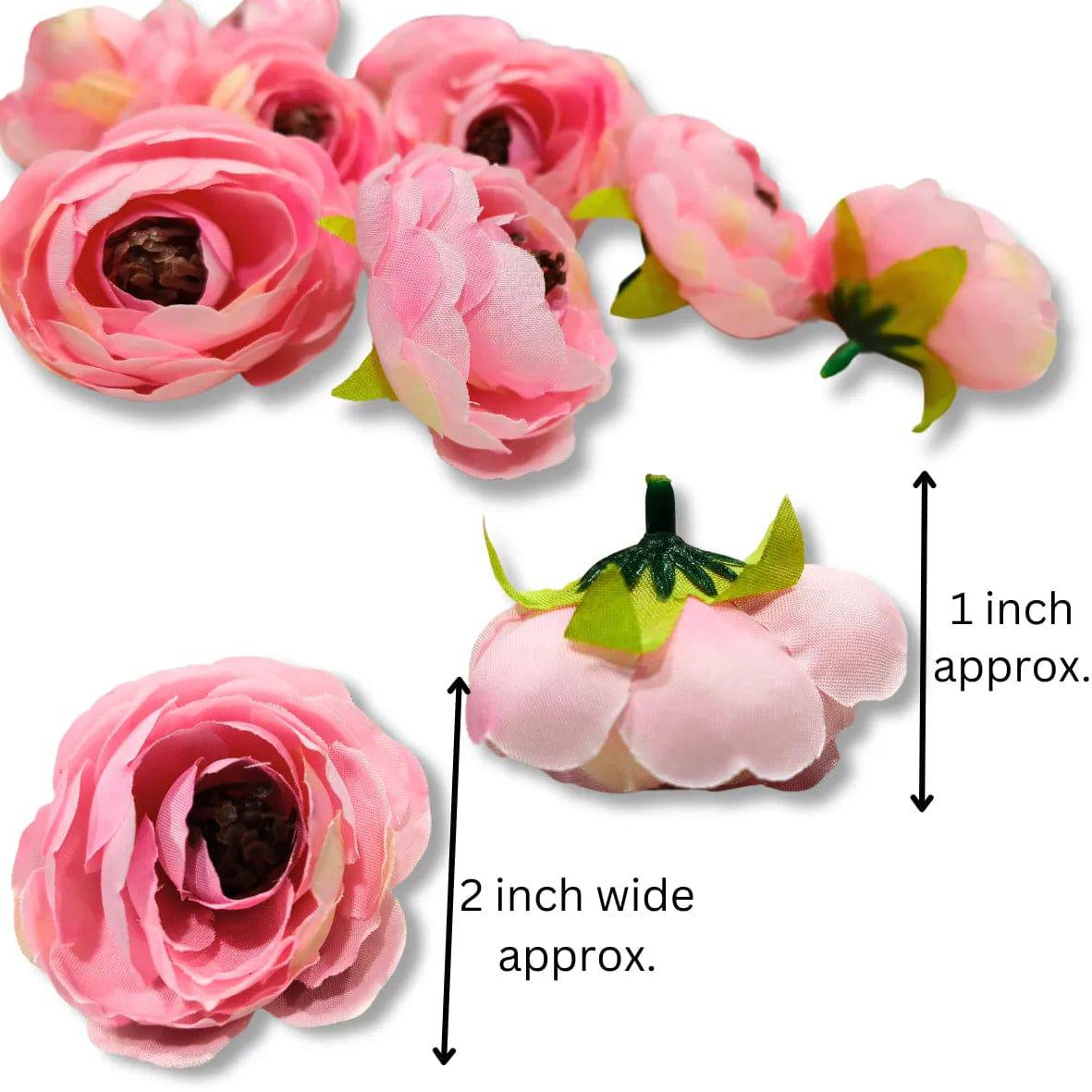 Peony Flower 006 - Pack of 10 - thebakingtools.com