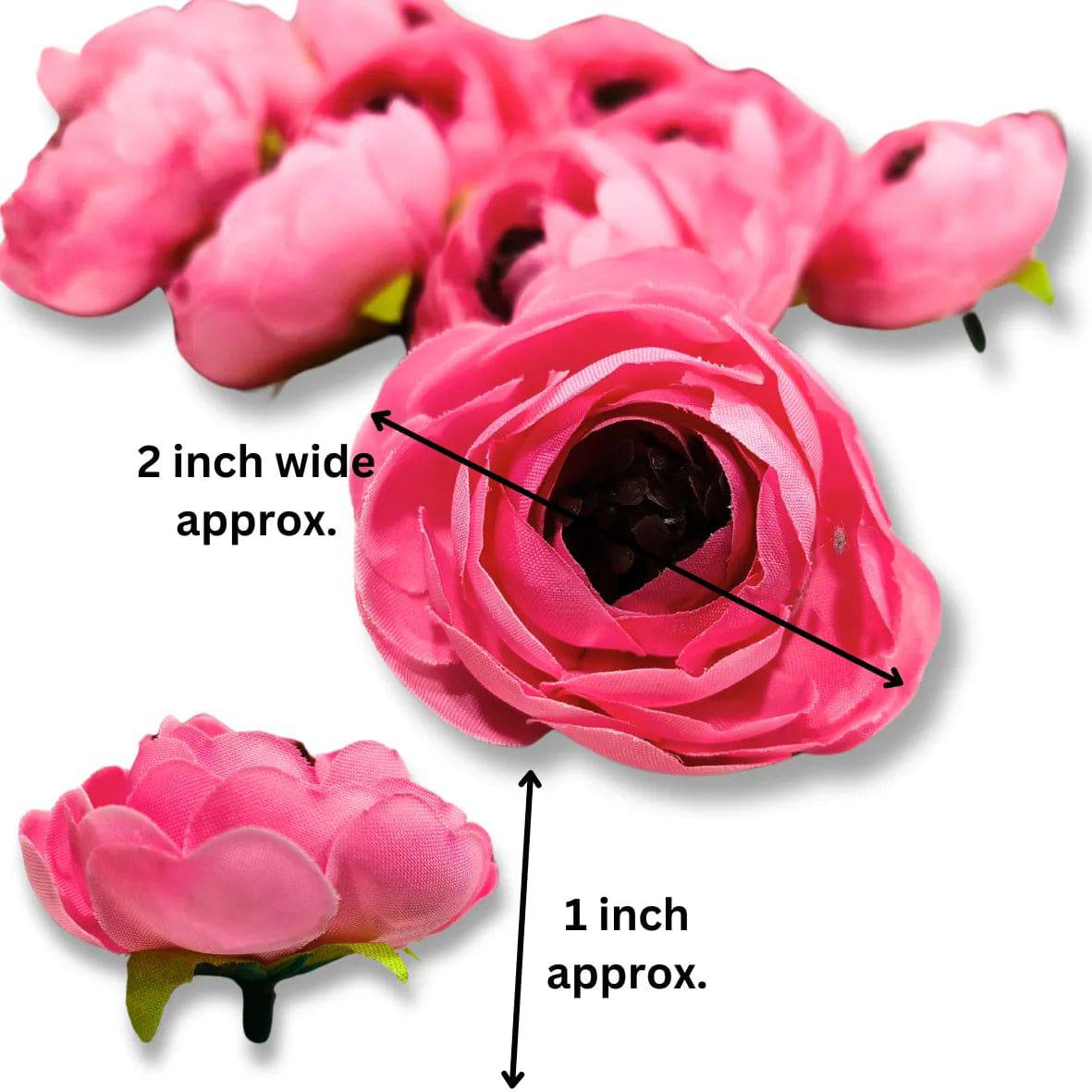 Peony Flower 007 - Pack of 10 - thebakingtools.com