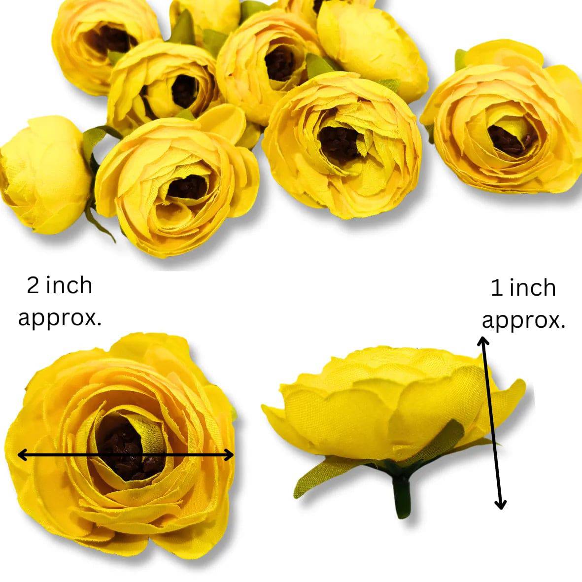 Peony Flower 008 - Pack of 10 - thebakingtools.com