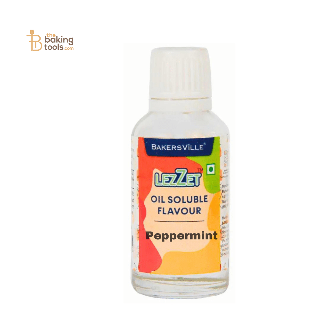 Peppermint Oil Soluble Flavour Lezzet 10 ml - thebakingtools.com