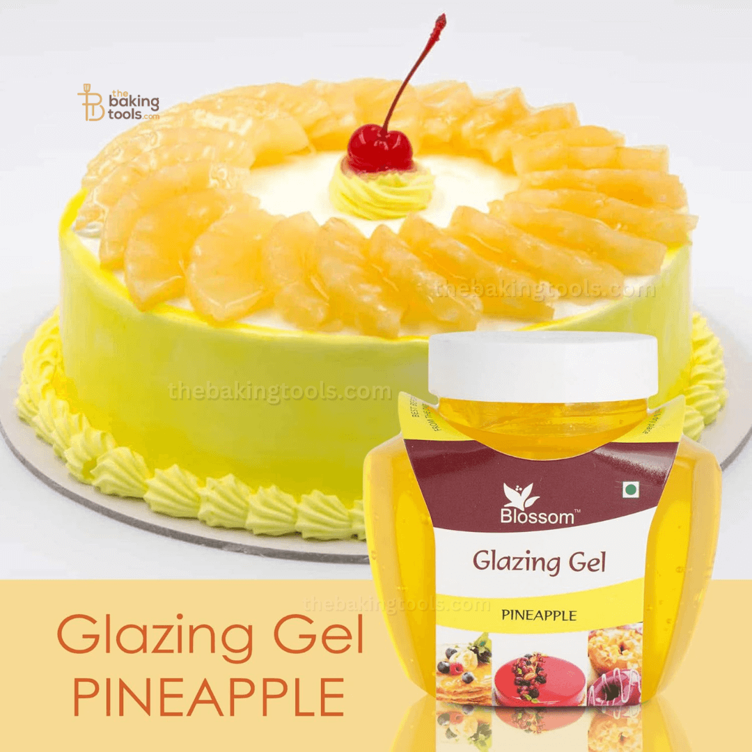 Pineapple Glaze Blossom Glazing Gel - 250 Gram - thebakingtools.com