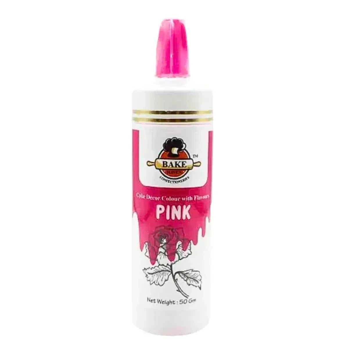 Pink - Bake Haven Edible Puff/Dust Colour - 50 gram - thebakingtools.com
