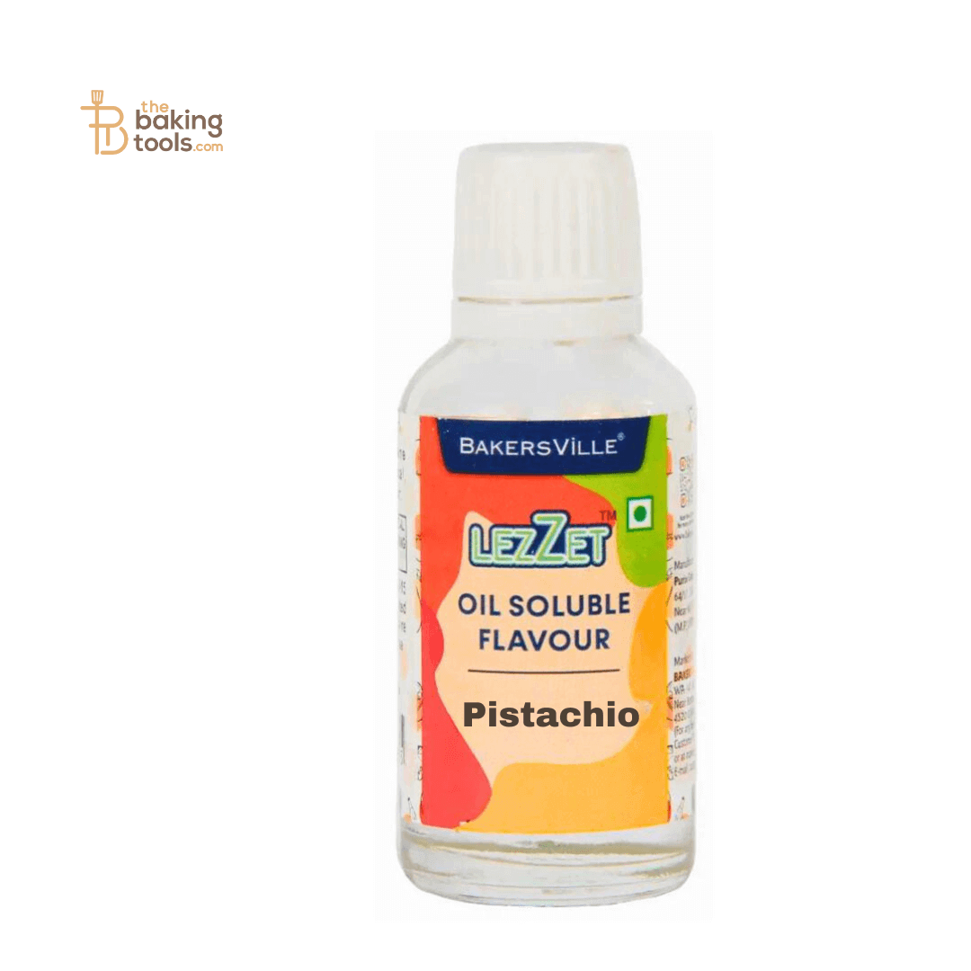 Pistachio Oil Soluble Flavour Lezzet 10 ml - thebakingtools.com