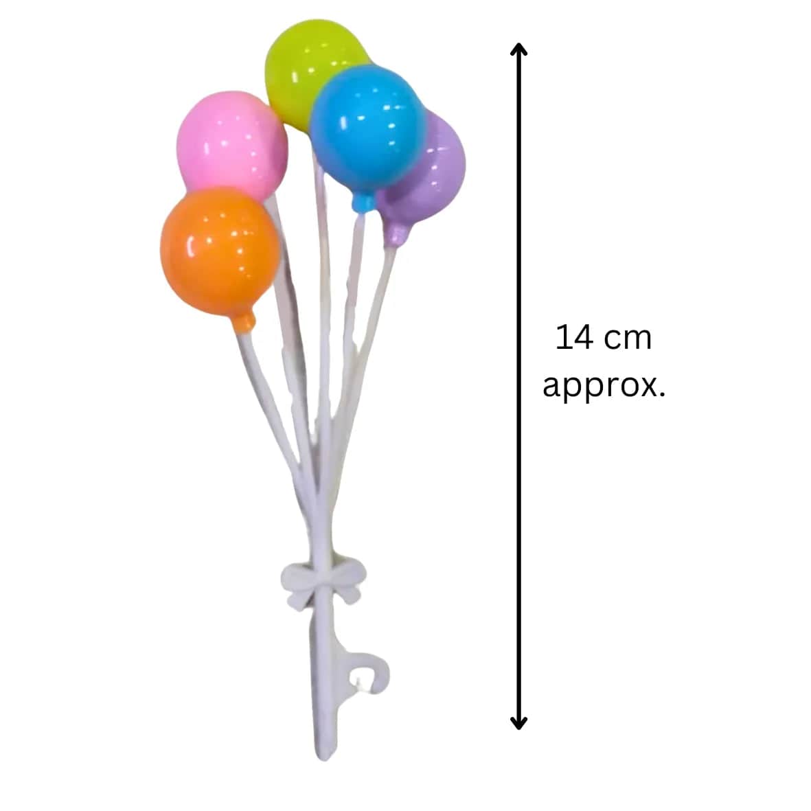 Plastic Balloon Cake Toppers - thebakingtools.com