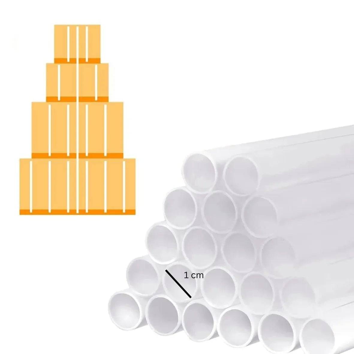 Plastic Cake Dowels 12 inch-Pack of 4 - thebakingtools.com