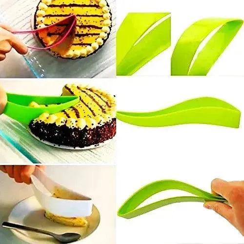 Plastic Cake Server + Cutter/Slicer