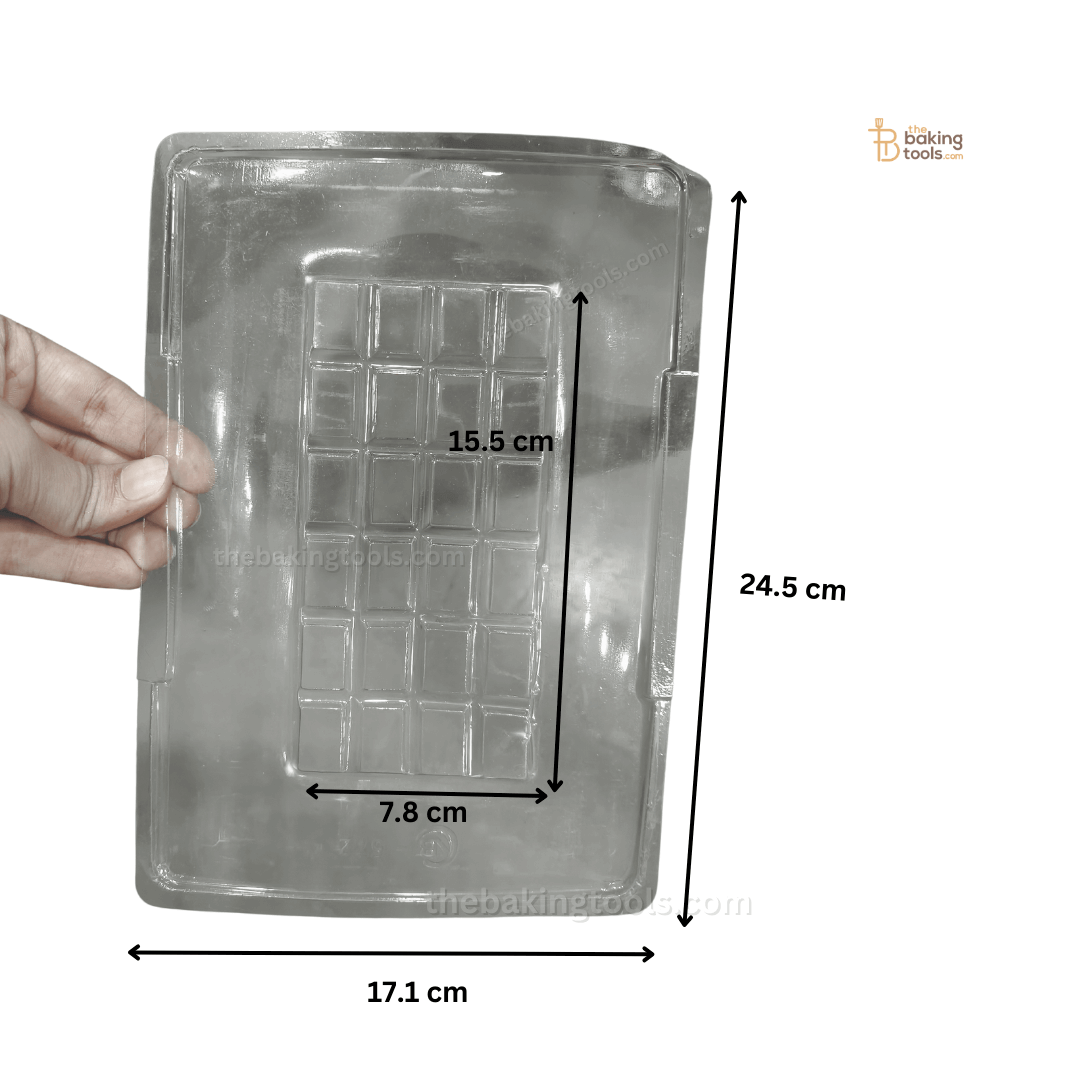 Plastic Chocolate Mould - 001 | PVC Chocolate Mould - thebakingtools.com