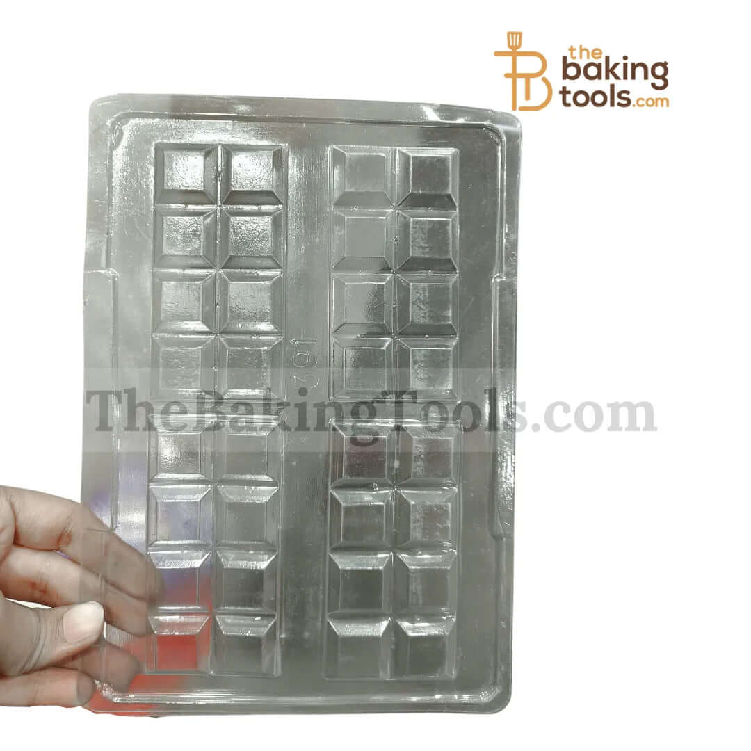 Plastic Chocolate Mould - 002 | PVC Chocolate Mould - thebakingtools.com