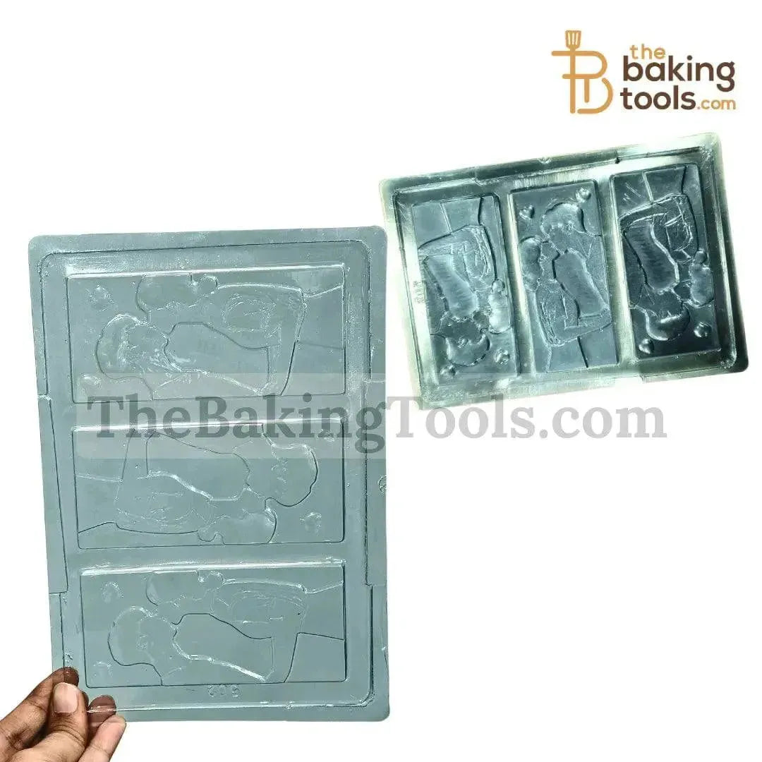 Plastic Chocolate Mould - 006 | PVC Chocolate Mould - thebakingtools.com