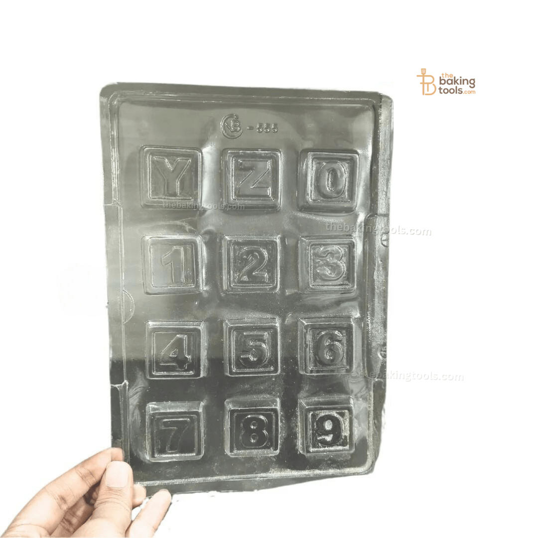 Plastic Chocolate Mould - 007 | PVC Chocolate Mould - thebakingtools.com