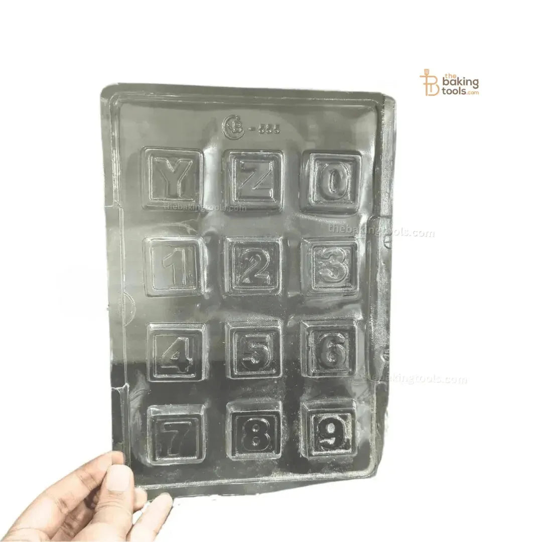 Plastic Chocolate Mould - 007 | PVC Chocolate Mould - thebakingtools.com