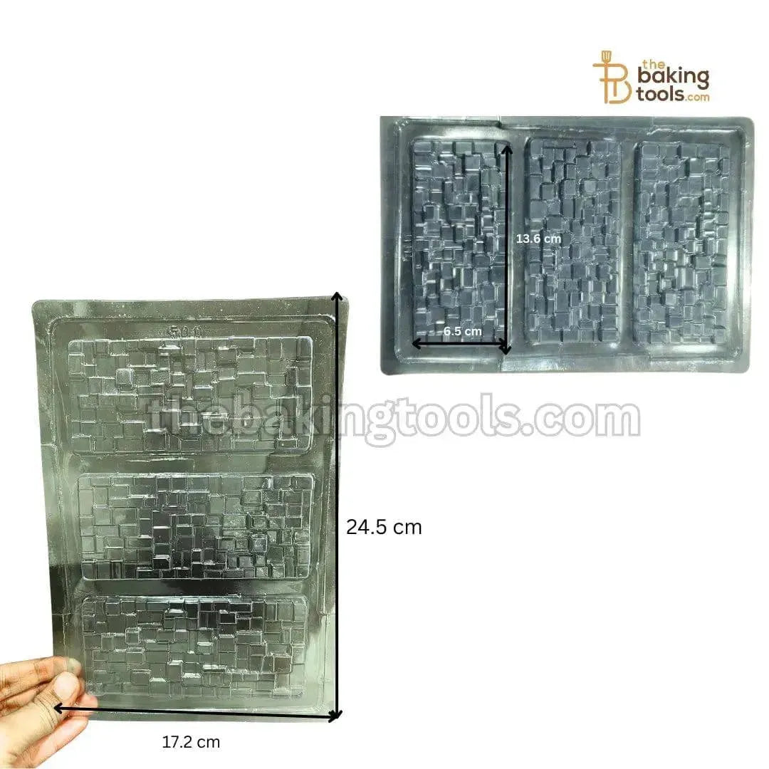 Plastic Chocolate Mould - 009 | PVC Chocolate Mould - thebakingtools.com