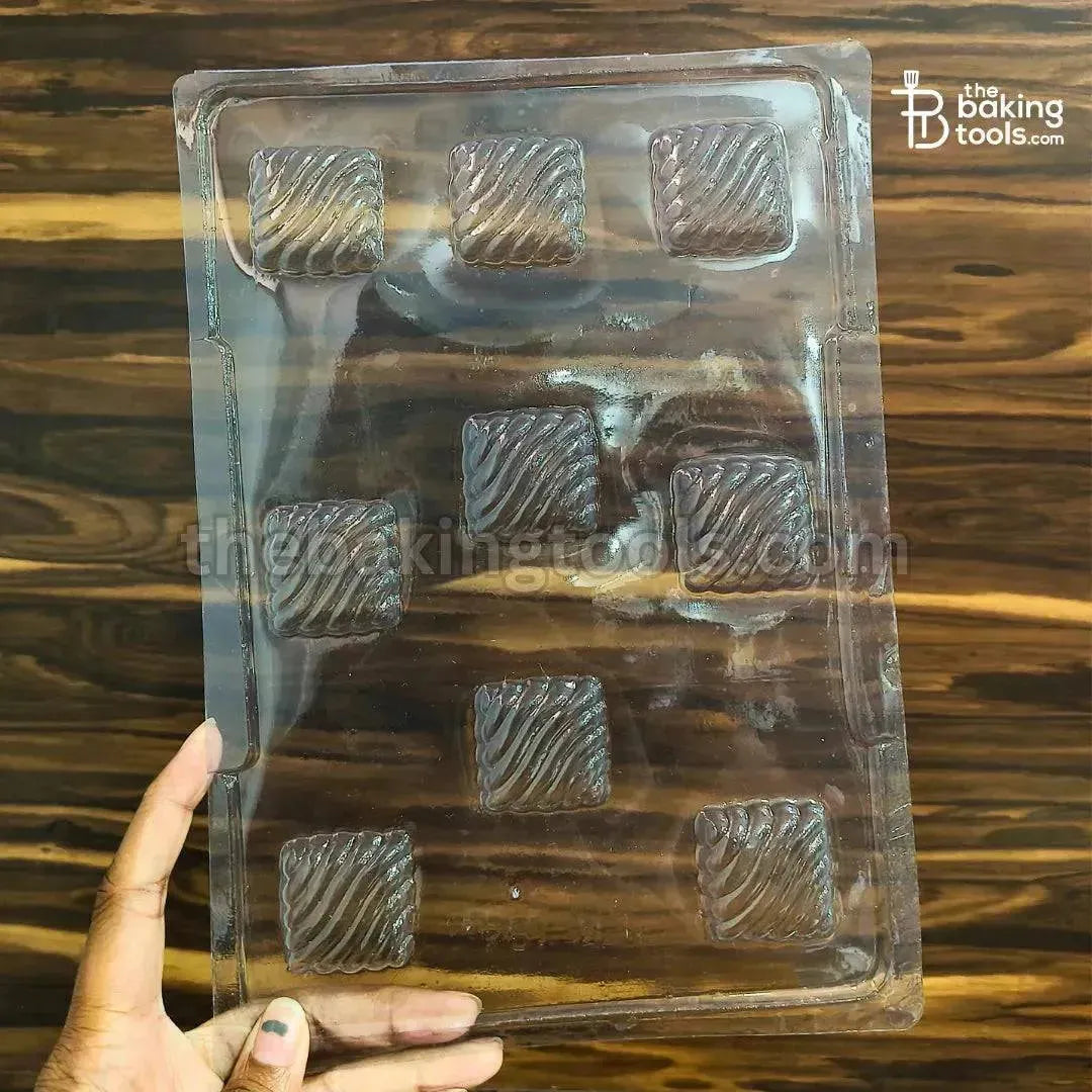 Plastic Chocolate Mould - 014 | PVC Chocolate Mould - thebakingtools.com