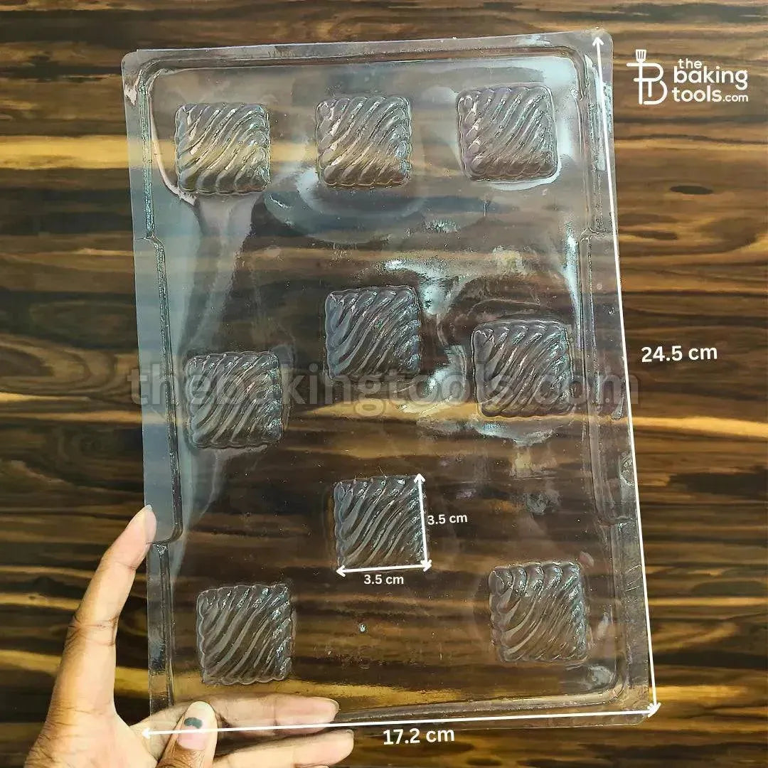 Plastic Chocolate Mould - 014 | PVC Chocolate Mould - thebakingtools.com