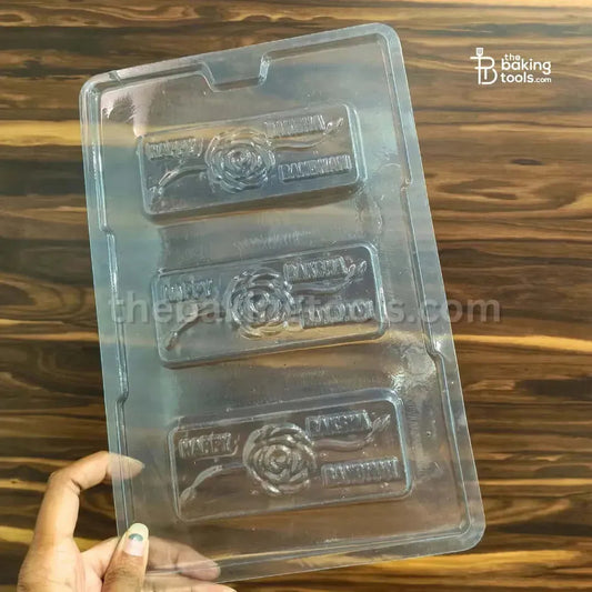 Plastic Chocolate Mould - 018 | PVC Chocolate Mould - thebakingtools.com