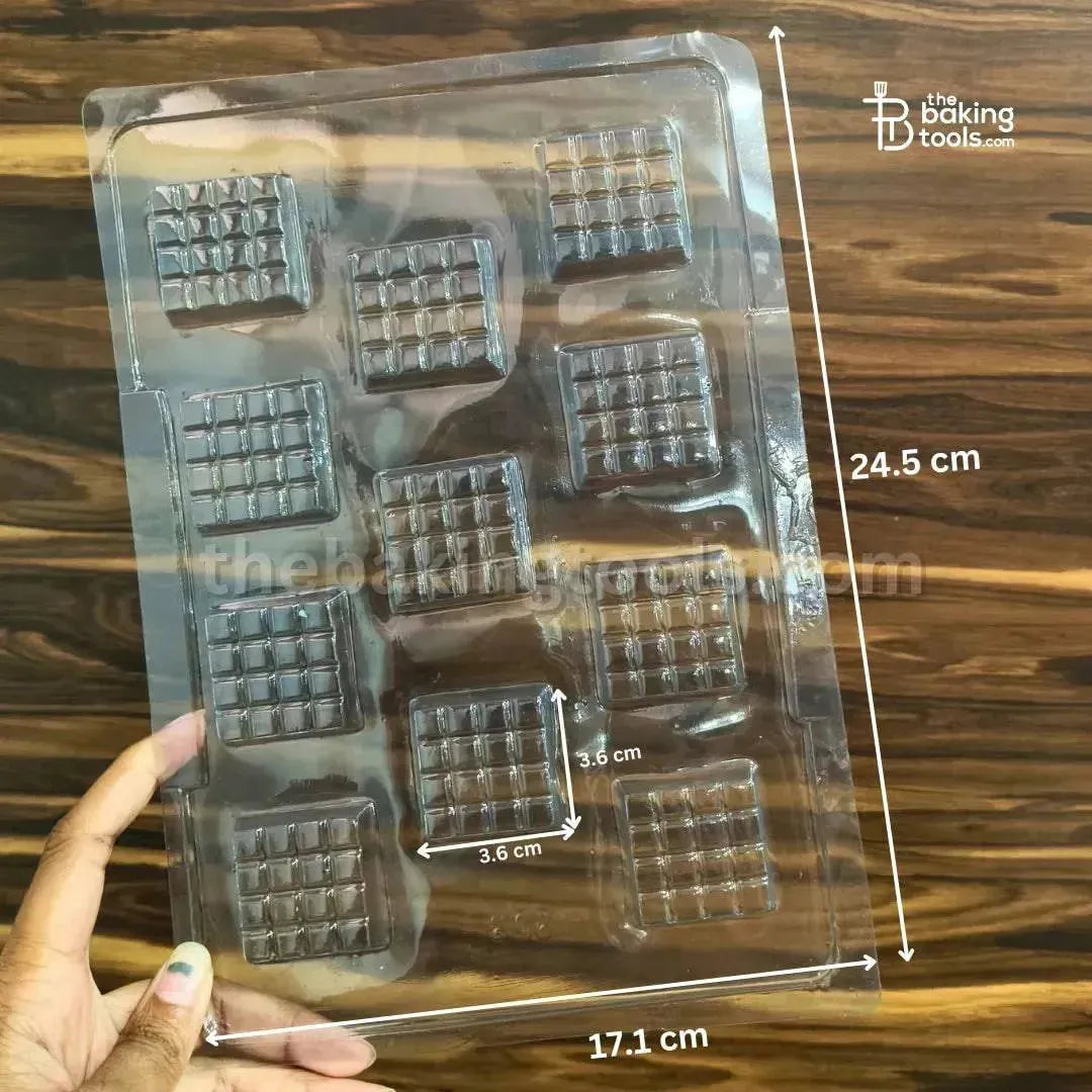 Plastic Chocolate Mould - 020 | PVC Chocolate Mould - thebakingtools.com