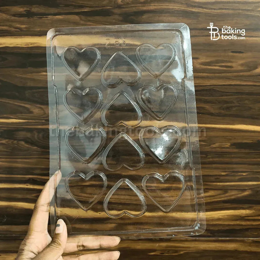 Plastic Chocolate Mould - 022 | PVC Chocolate Mould - thebakingtools.com