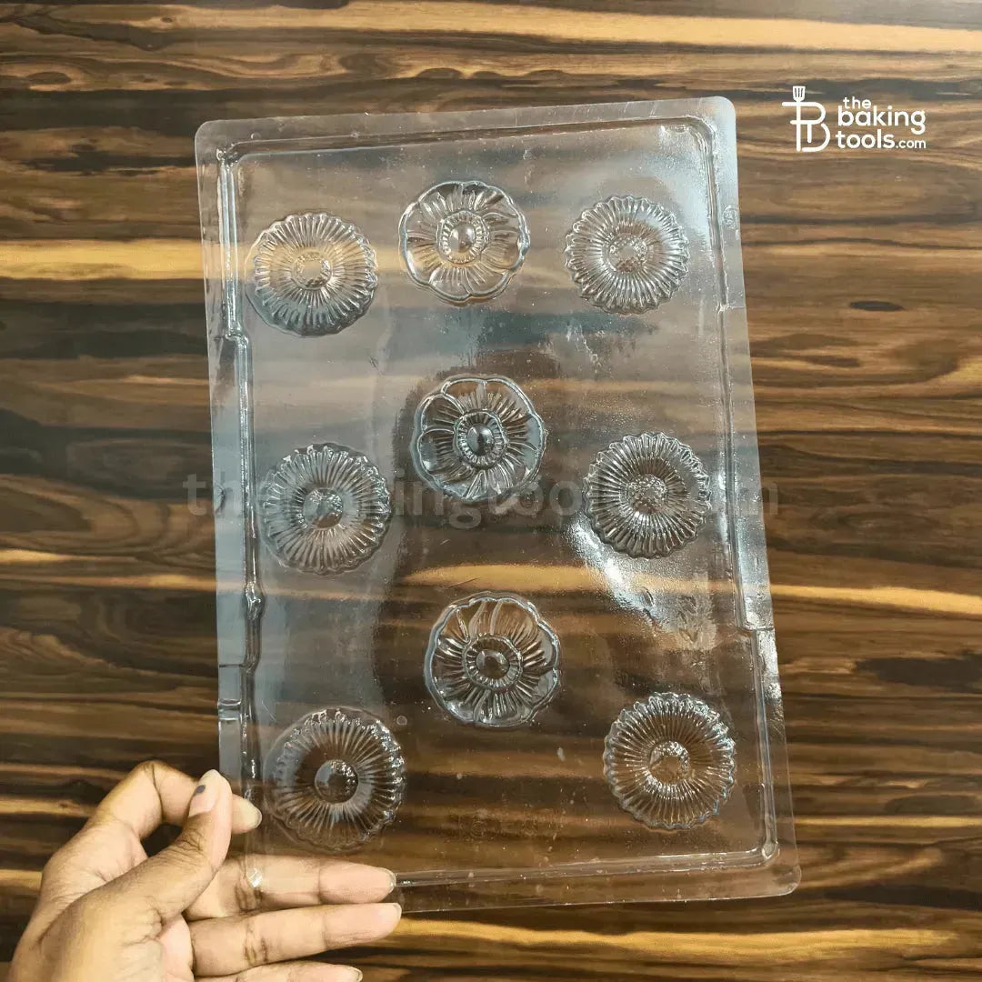 Plastic Chocolate Mould - 023 | PVC Chocolate Mould - thebakingtools.com