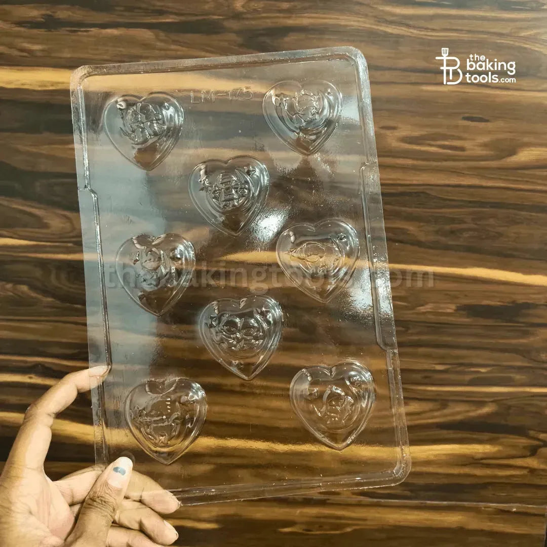 Plastic Chocolate Mould - 025 | PVC Chocolate Mould - thebakingtools.com