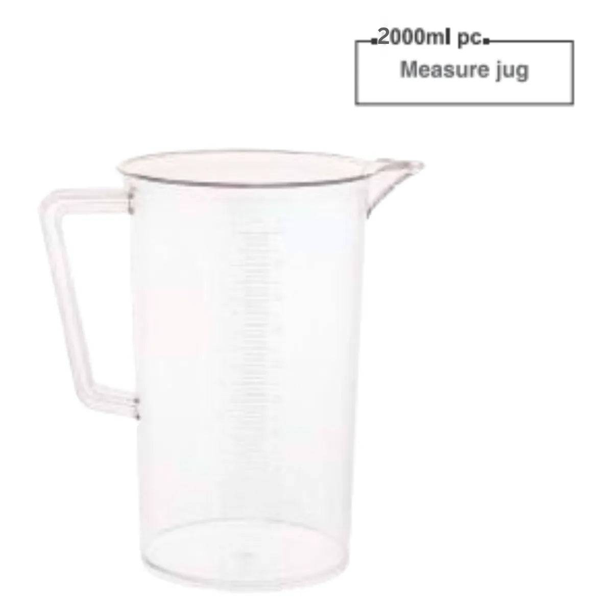 Plastic Measuring Jug / Mug 2 Liter - thebakingtools.com