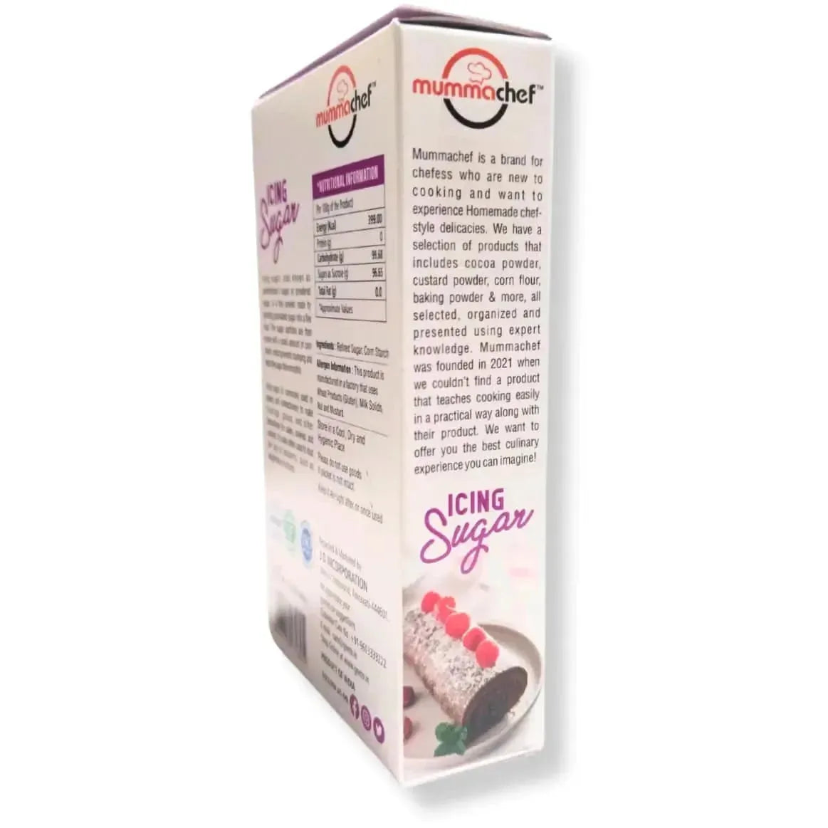 Powdered Icing Sugar 100 Grams | Mummachef Powdered Icing Sugar - thebakingtools.com