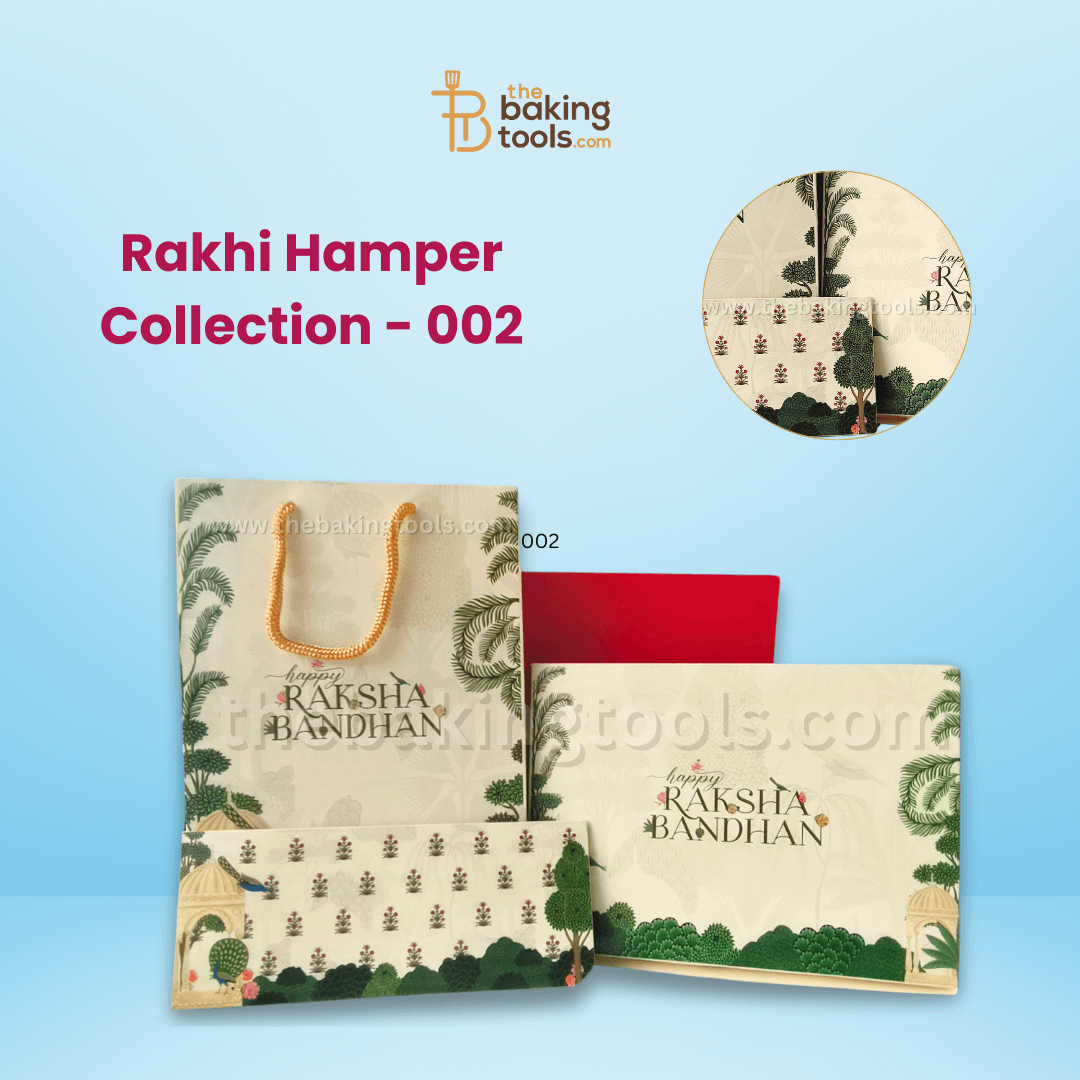 Rakhi Hamper Collection 02 | Chocolate Box, Gift Bag, Envelope & DIY Card - thebakingtools.com