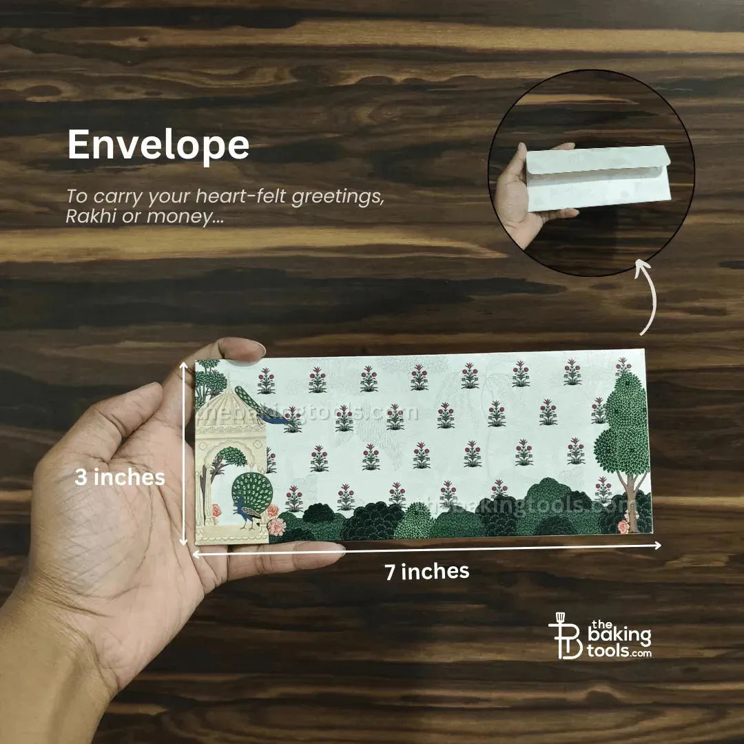 Rakhi Hamper Collection 02 | Chocolate Box, Gift Bag, Envelope & DIY Card - thebakingtools.com