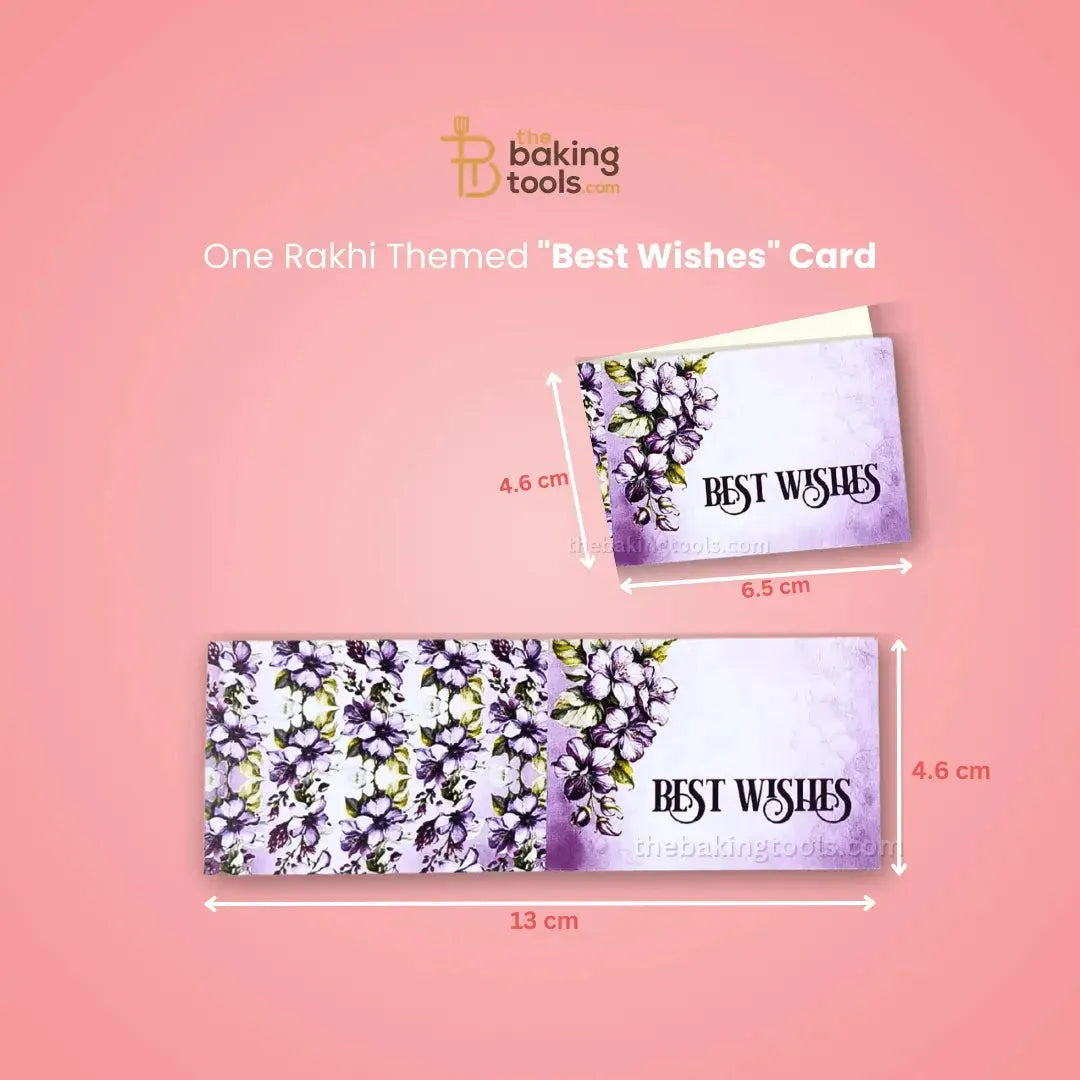 Rakhi Hamper Collection 05 | Chocolate Box, Gift Bag, Envelope & DIY Card - thebakingtools.com