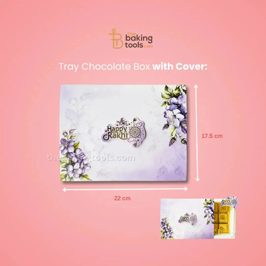 Rakhi Hamper Collection 05 | Chocolate Box, Gift Bag, Envelope & DIY Card - thebakingtools.com