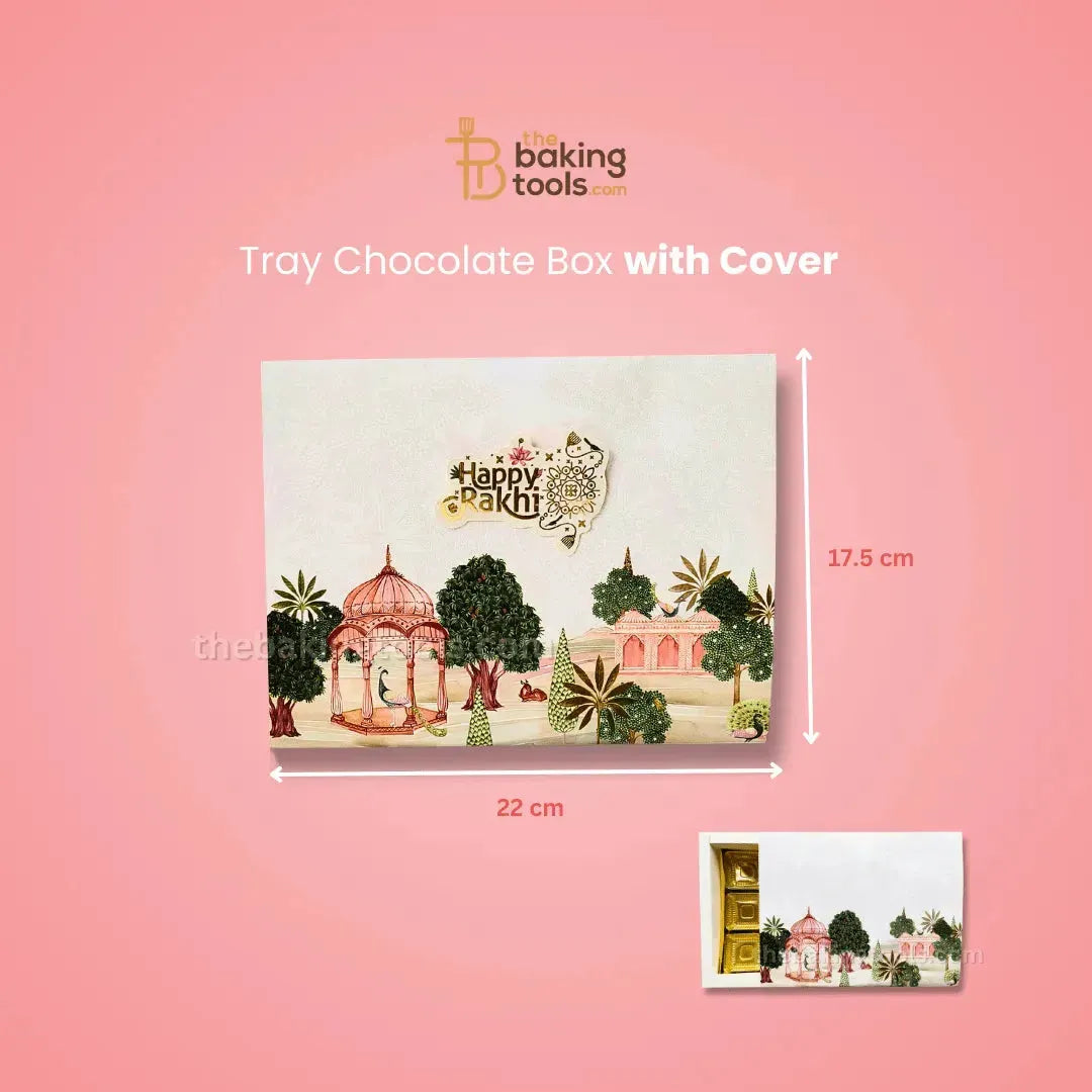 Rakhi Hamper Collection 06 | Chocolate Box, Gift Bag, Envelope & DIY Card - thebakingtools.com