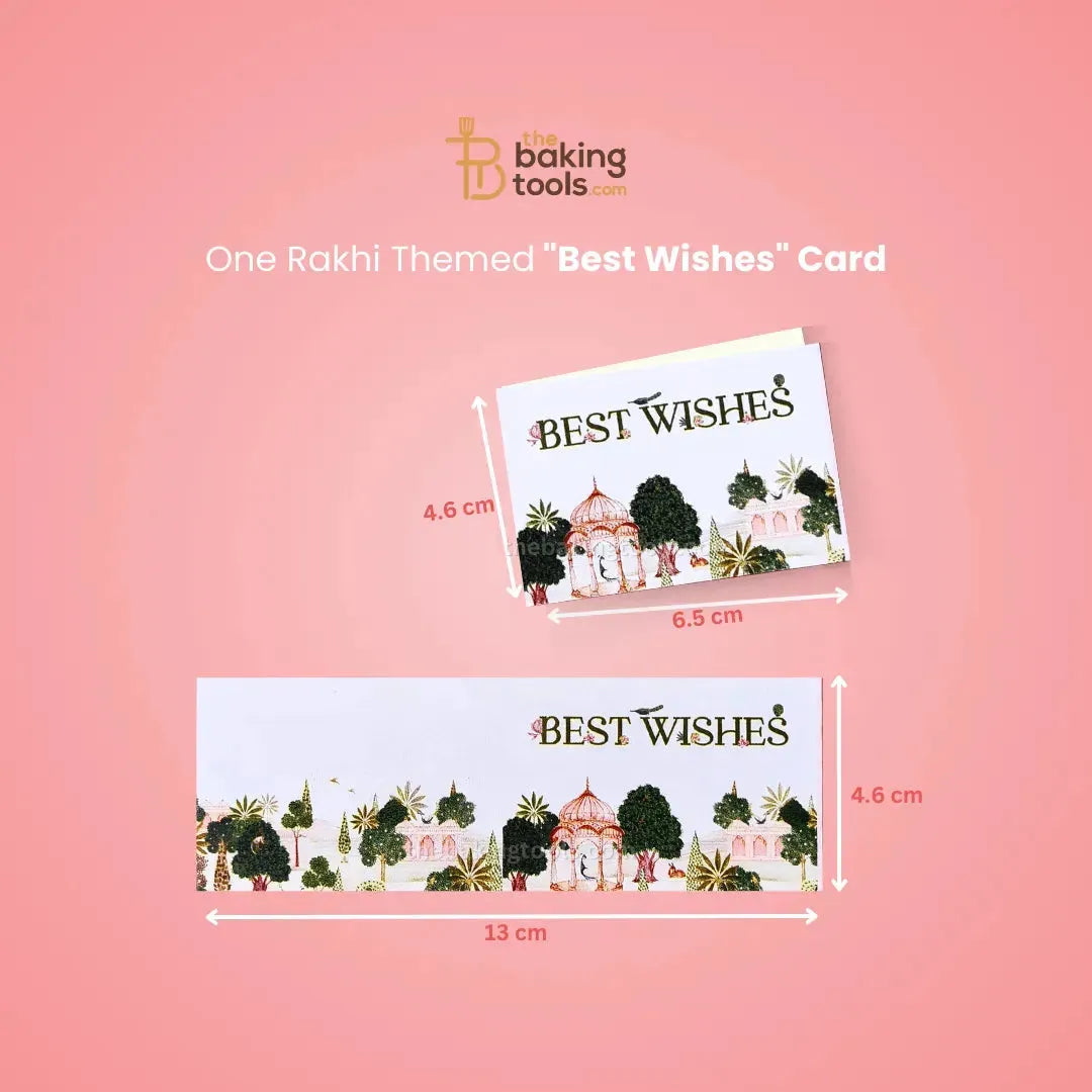 Rakhi Hamper Collection 06 | Chocolate Box, Gift Bag, Envelope & DIY Card - thebakingtools.com