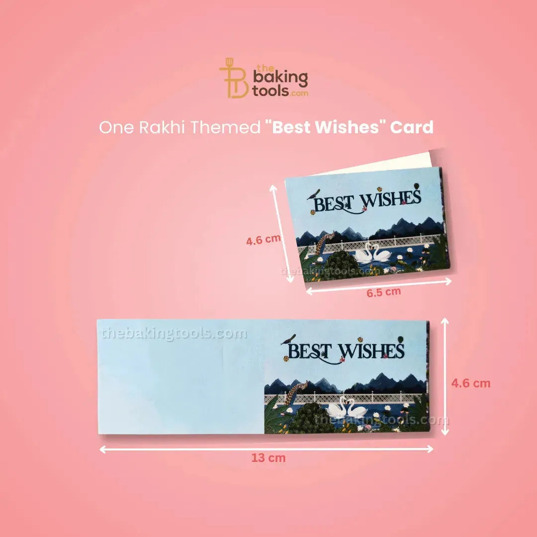 Rakhi Hamper Collection 07 | Chocolate Box, Gift Bag, Envelope & DIY Card - thebakingtools.com